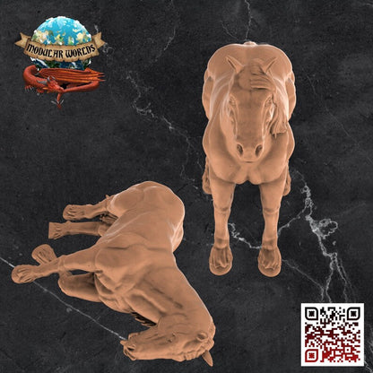 DRAFT HORSE & CORPSE SET