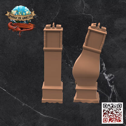 MIMIC GRANDFATHER CLOCK & GRANDFATHER CLOCK