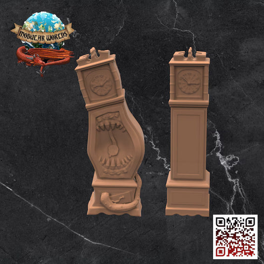 MIMIC GRANDFATHER CLOCK & GRANDFATHER CLOCK