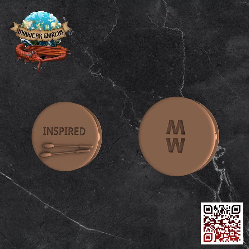 BARDIC INSPIRATION TOKENS (MULTI LISTING)