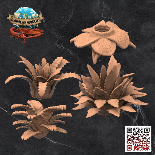 JUNGLE PLANTS X 4