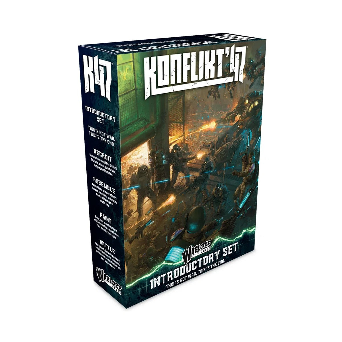 Konflikt'47 Introductory Set box for Konflikt '47 by Warlord Games, starter set