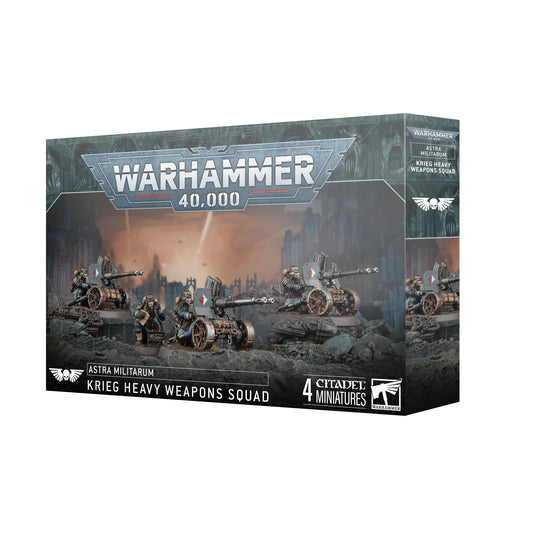 Krieg Heavy Weapons Squad box for Warhammer 40,000