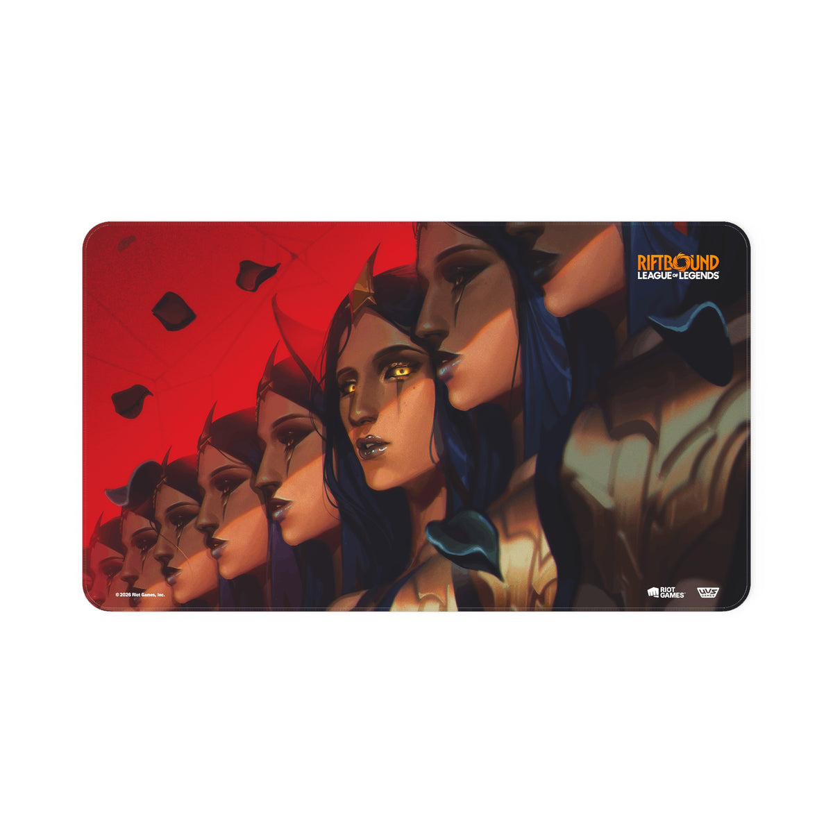 Leblanc Playmat for Riftbound League of Legends TCG, character art playmat