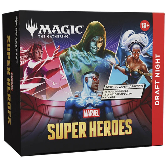 Marvel Superheroes Draft Night box for Magic the Gathering, 4-player drafting bundle