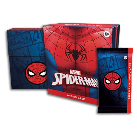 Marvel's Spider-Man - Prerelease Pack box for Magic: The Gathering