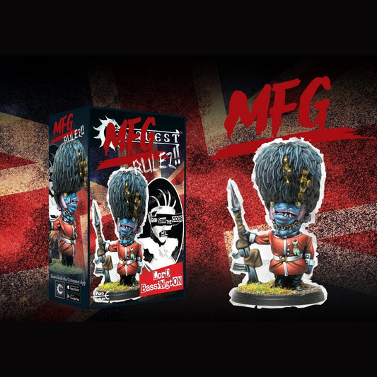 MFG Lord Bassington resin miniature for Conquest The Last Argument of Kings