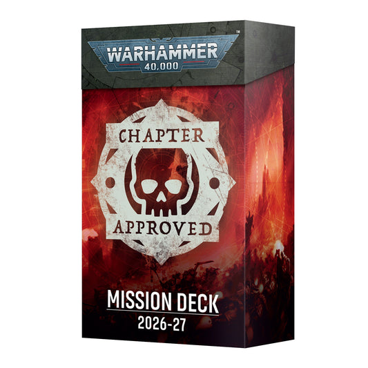 Mission Deck 2026-27 box for Warhammer 40,000