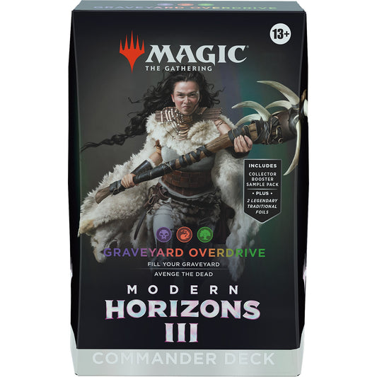 Modern Horizons 3 Graveyard Overdrive Commander Deck box for Magic The Gathering