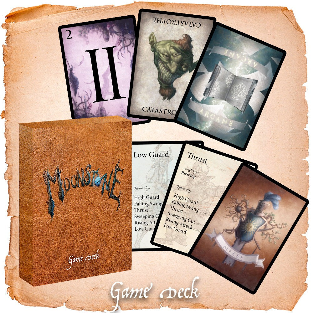 Moonstone: Game Deck box for Moonstone