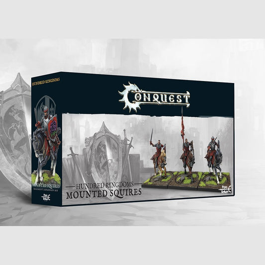 Mounted Squires unit box for Conquest The Last Argument of Kings, Hundred Kingdoms faction