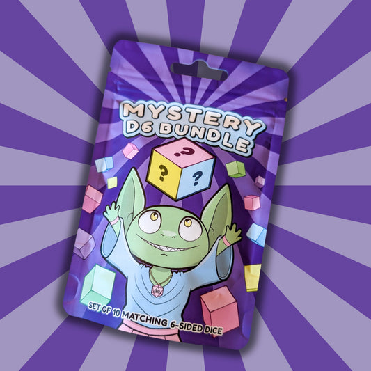 Mystery Dice Goblin: D6 Dice - Mystery Bag (10)