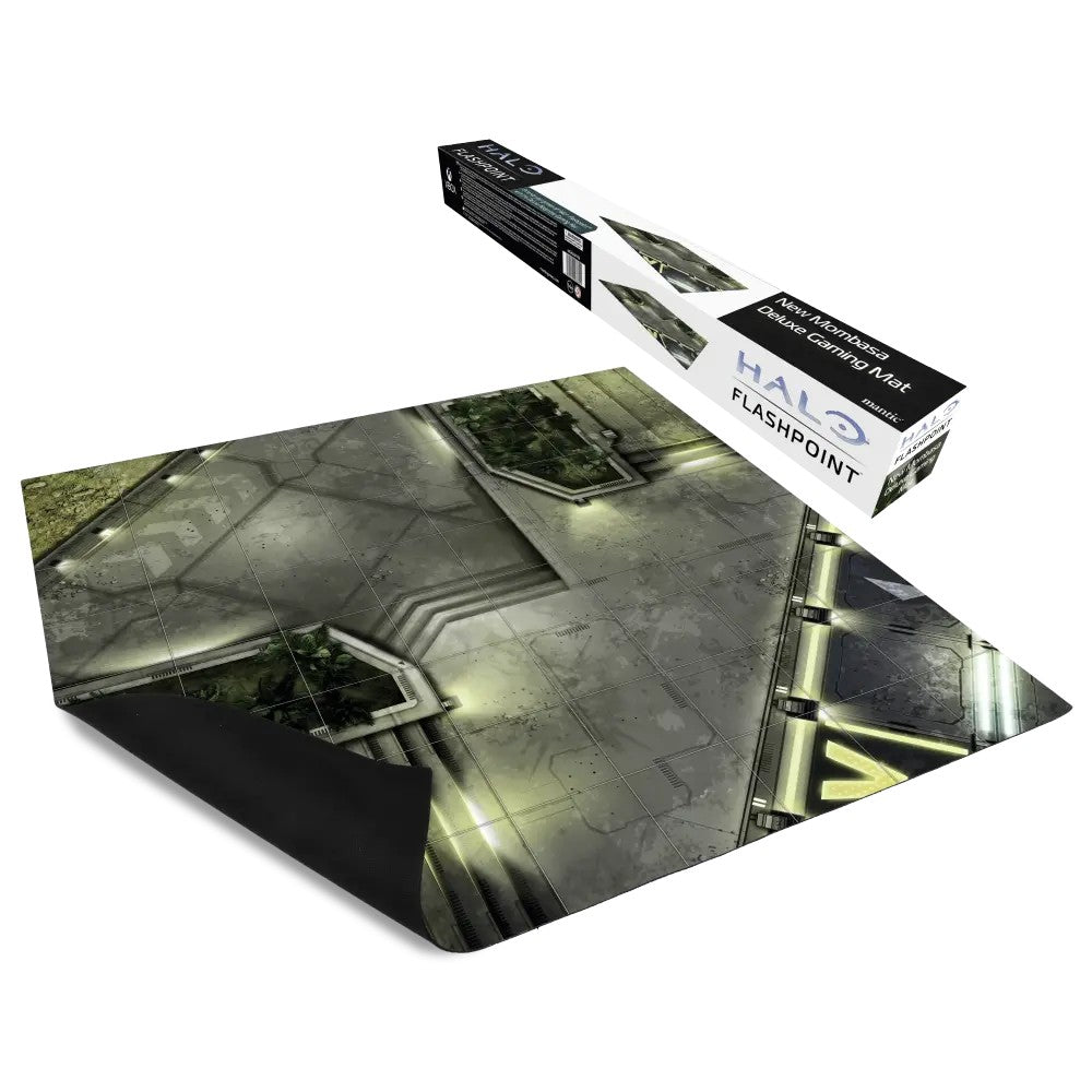 New Mombasa Deluxe Gaming Mat for Halo Flashpoint, urban sci-fi terrain design