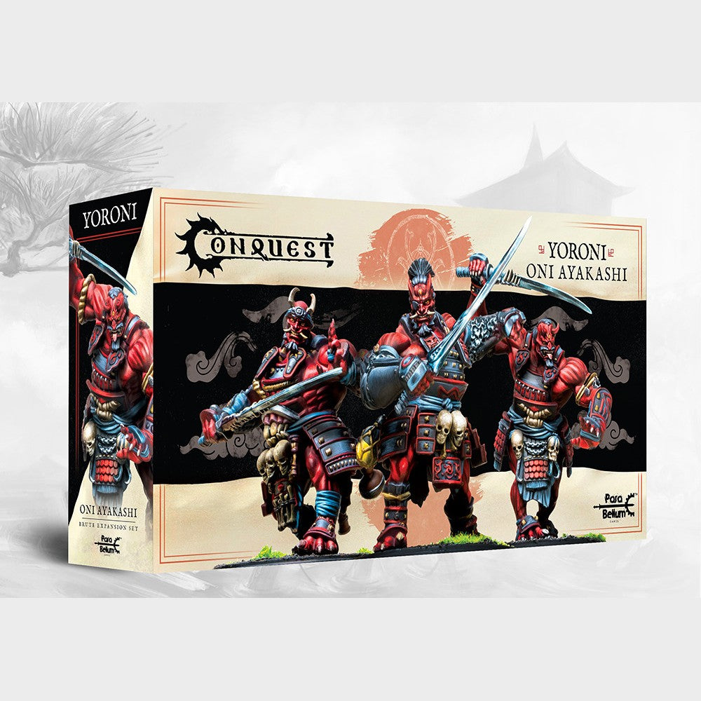 Oni Ayakashi unit box for Conquest The Last Argument of Kings, Yoroni faction
