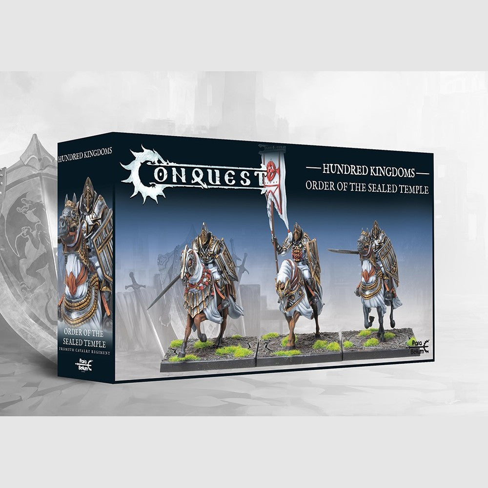 Order of the Sealed Temple cavalry unit box for Conquest The Last Argument of Kings, Hundred Kingdoms