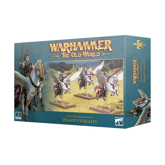 Pegasus Knights box for Warhammer: The Old World