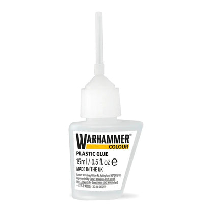 Warhammer Colour Plastic Glue bottle, 15ml hobby glue for plastic miniatures