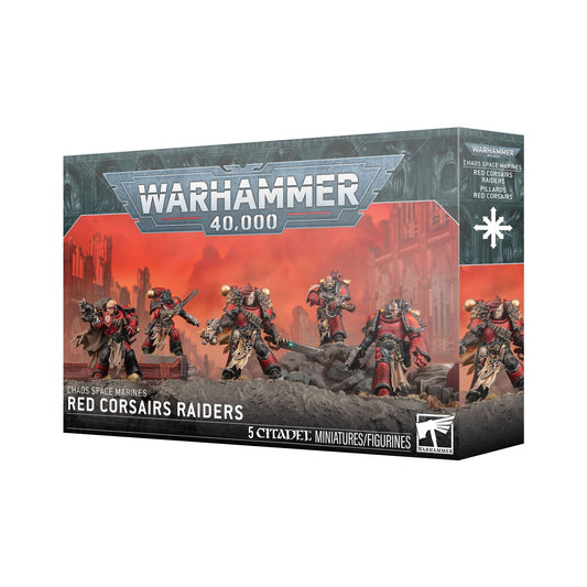 Red Corsairs Raiders box for Warhammer 40,000