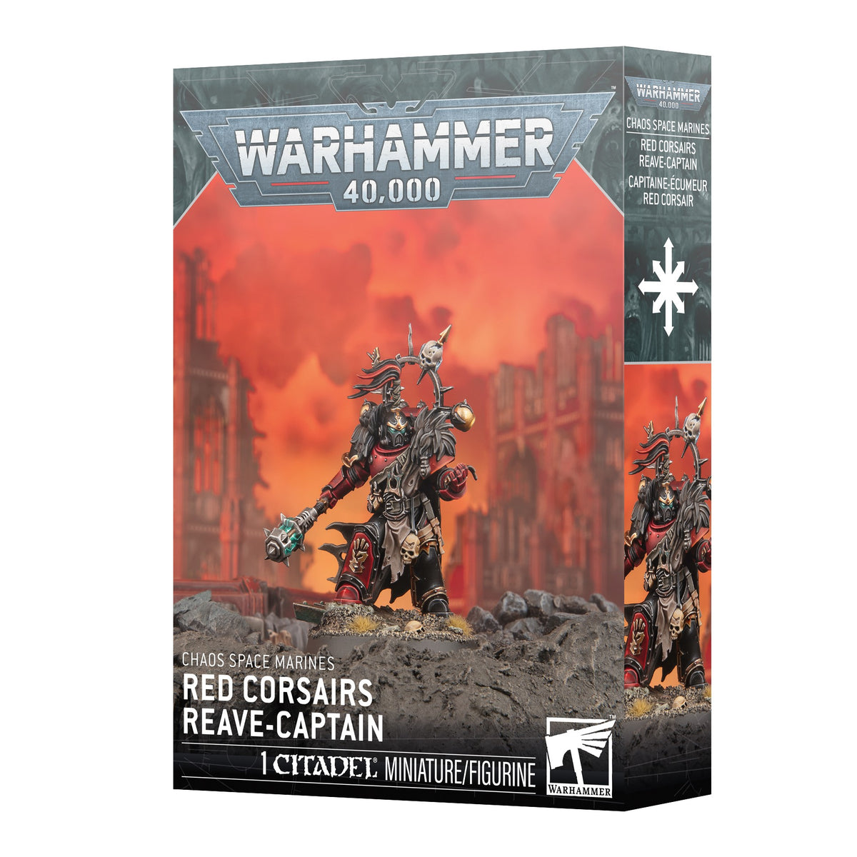 Red Corsairs Reave-Captain box for Warhammer 40,000