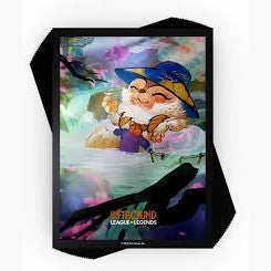 Riftbound Spirit Blossom Teemo Art Sleeves for Riftbound League of Legends TCG, card sleeve pack