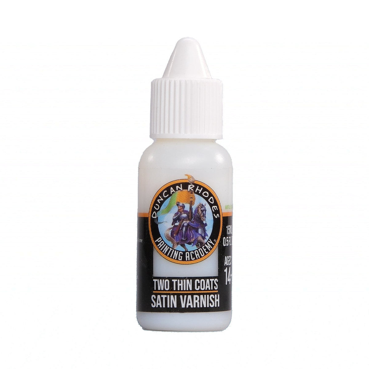 Satin Varnish bottle by Two Thin Coats
