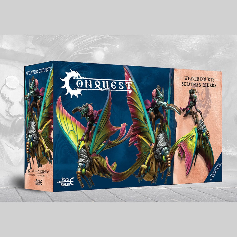Sciathan Riders cavalry unit box for Conquest The Last Argument of Kings, Weaver Courts faction