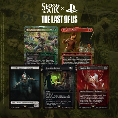 Secret Lair x The Last of Us Part I box for Magic: The Gathering