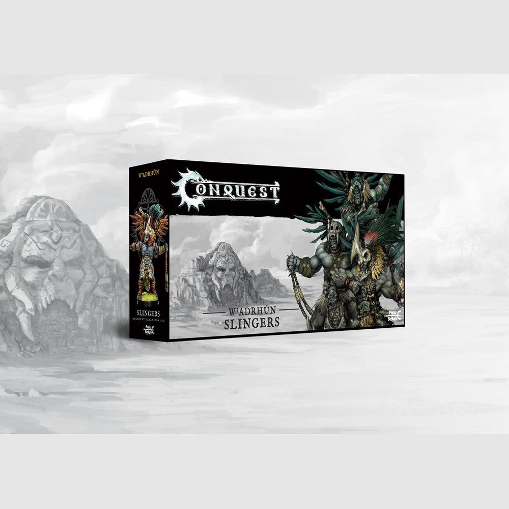 Slingers unit box for Conquest The Last Argument of Kings, W'adrhun faction