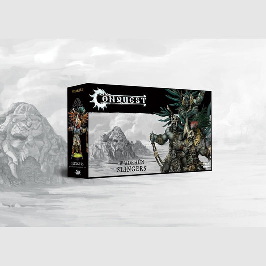 Slingers unit box for Conquest The Last Argument of Kings, W'adrhun faction