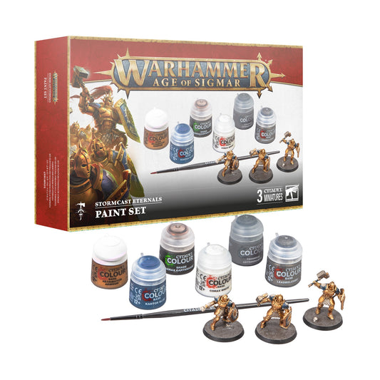 Stormcast Eternals + Paint Set box