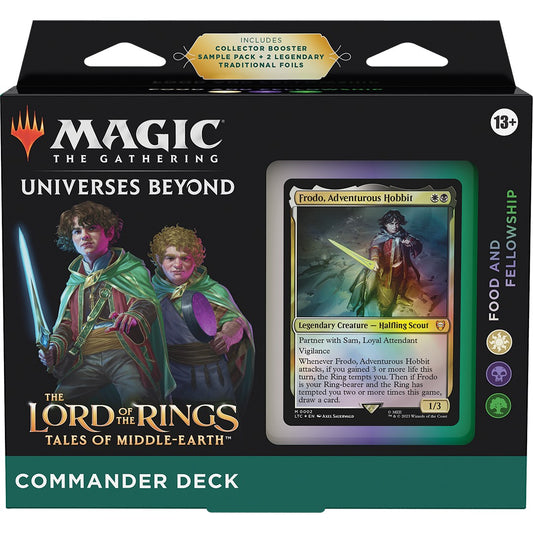 Food and Fellowship Commander Deck box for Magic The Gathering Lord of the Rings