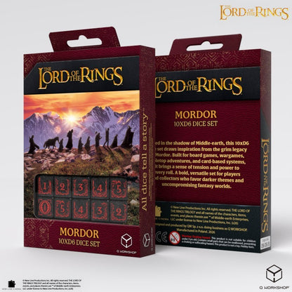 The Lord of the Rings: Mordor - D6 Dice Set