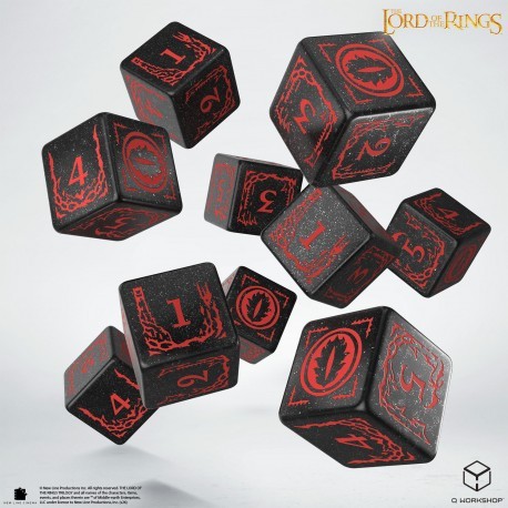 The Lord of the Rings: Mordor - D6 Dice Set, third view