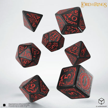 The Lord of the Rings: Mordor - Polyhedral Dice Set