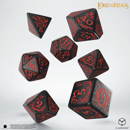 The Lord of the Rings: Mordor - Polyhedral Dice Set