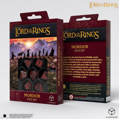 The Lord of the Rings: Mordor - Polyhedral Dice Set, second view