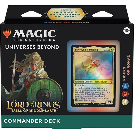 Riders of Rohan Commander Deck box for Magic The Gathering Lord of the Rings