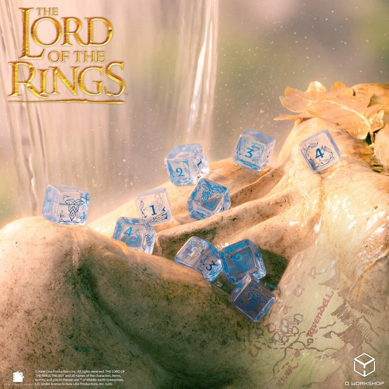 The Lord of the Rings: Rivendell (Water) - D6 Dice Set, second view