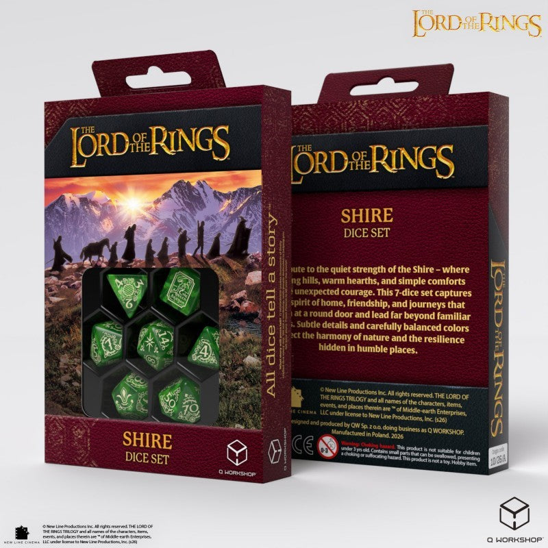 The Lord of the Rings: Shire - Polyhedral Dice Set, second view
