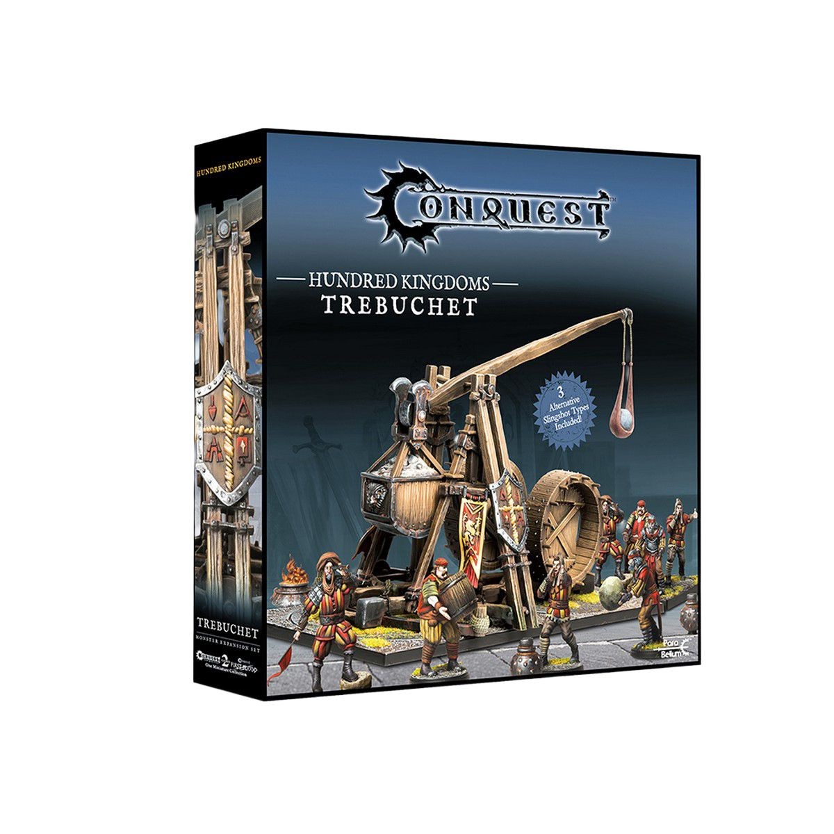Hundred Kingdoms Trebuchet monster unit box for Conquest The Last Argument of Kings