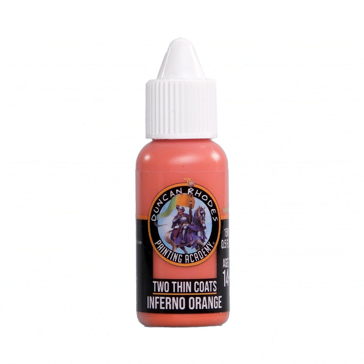 Two Thin Coats Paint, Inferno Orange