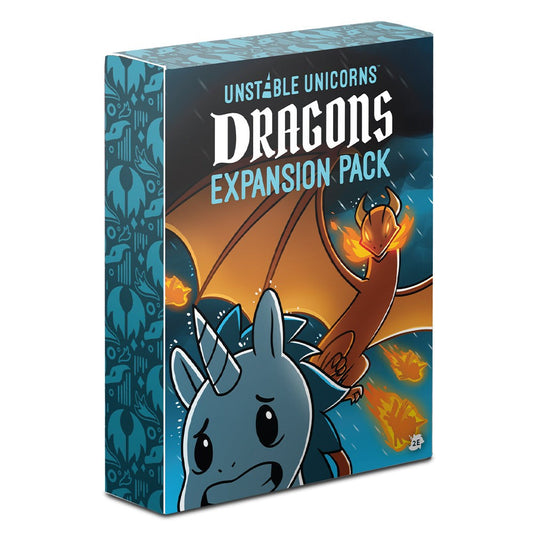 Unstable Unicorns: Dragons Expansion Pack box