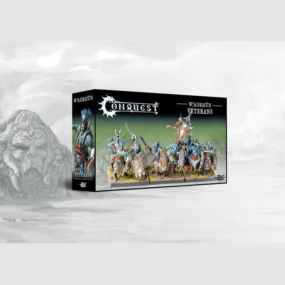 W'adrhun Veterans unit box for Conquest The Last Argument of Kings by Para Bellum