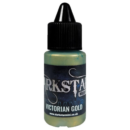 Victorian Gold metallic paint bottle from Darkstar Molten Metals
