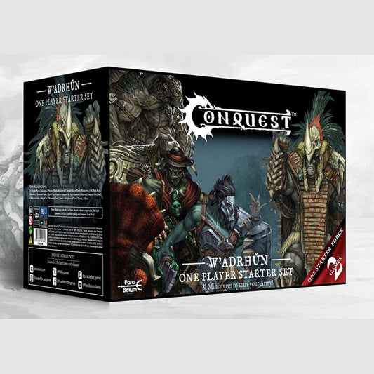 W'adrhun One Player Starter Set box for Conquest The Last Argument of Kings