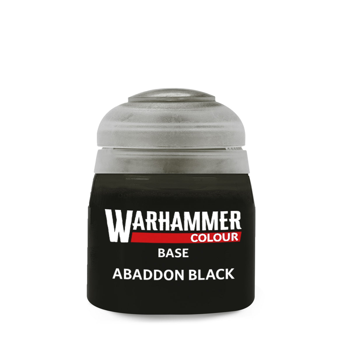 Warhammer Colour Base Paint, Abaddon Black