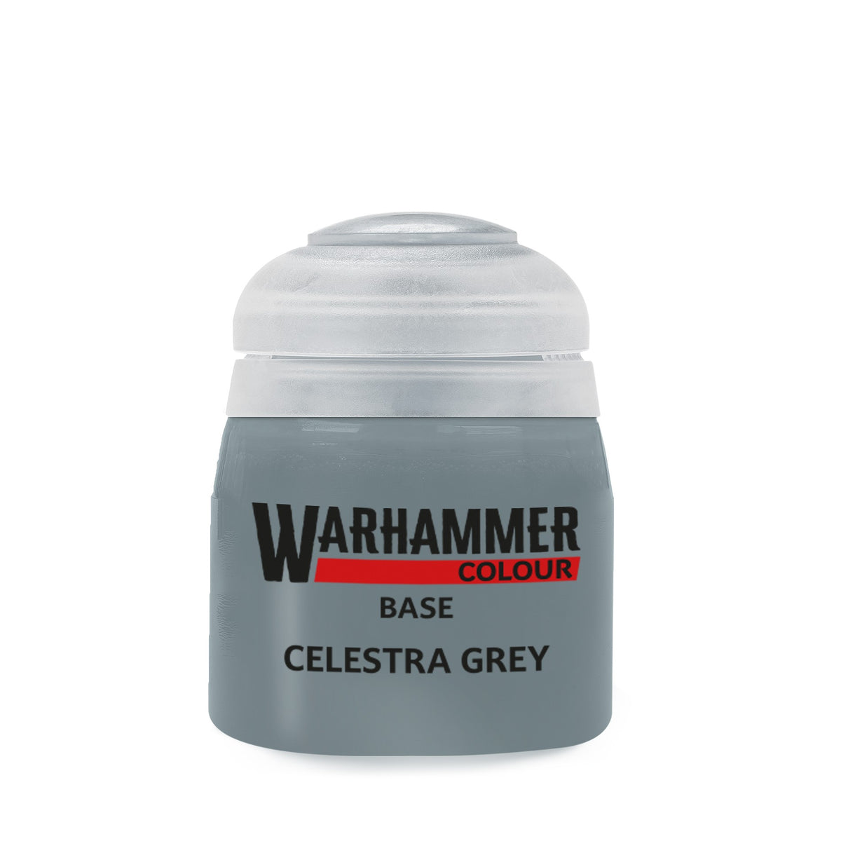 Warhammer Colour Base Paint, Celestra Grey