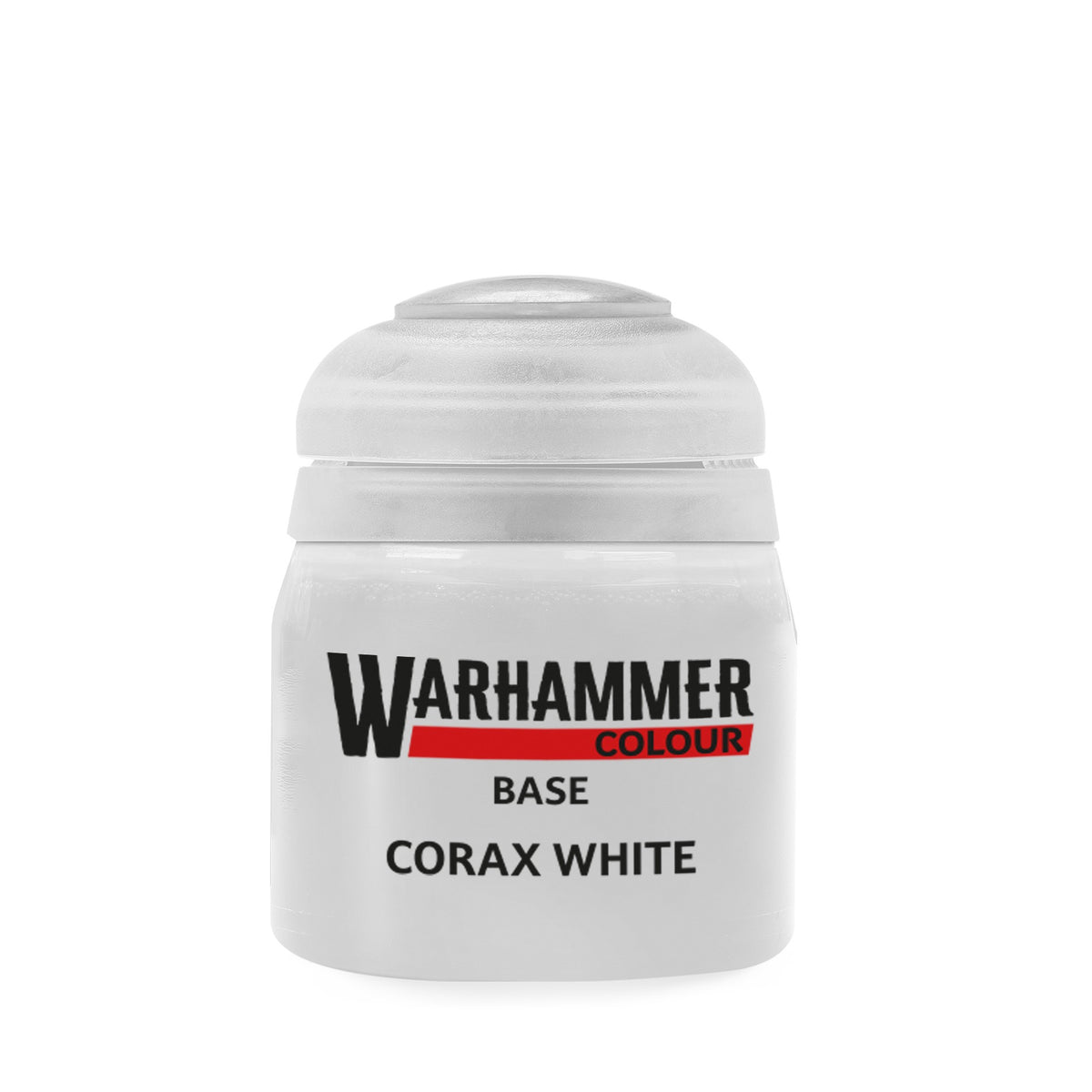 Warhammer Colour Base Paint, Corax White