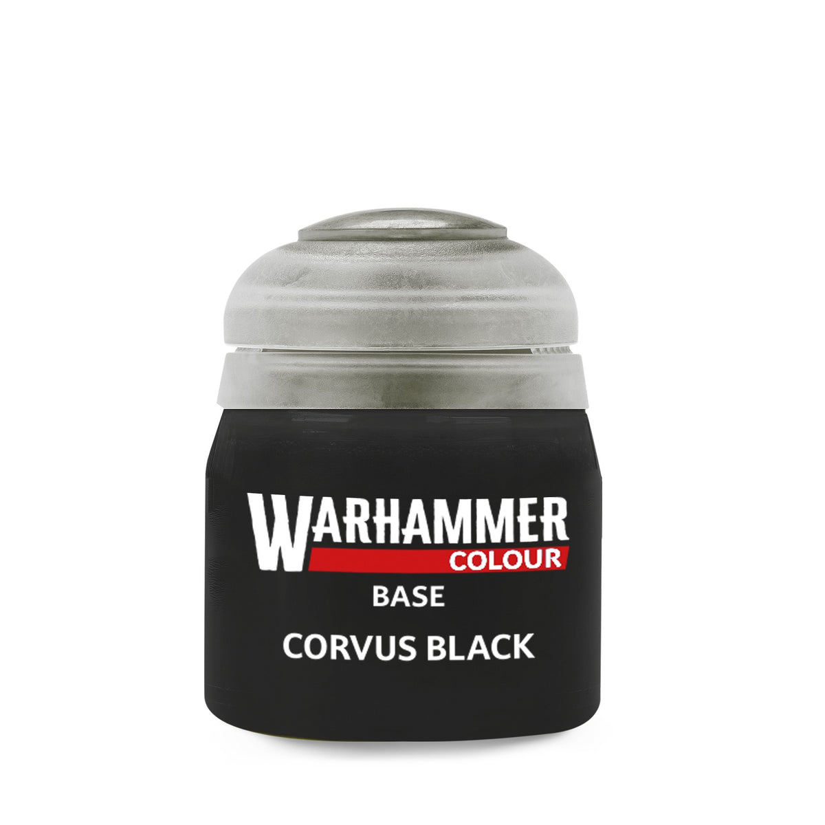 Warhammer Colour Base Paint, Corvus Black