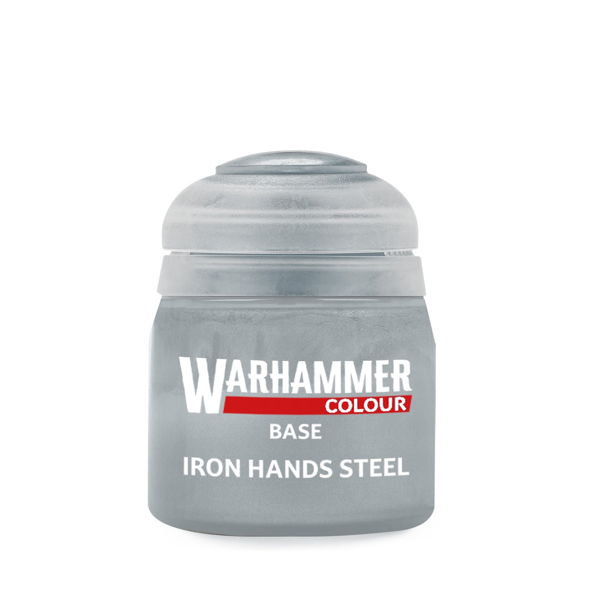 Warhammer Colour Base Paint, Iron Hands Steel
